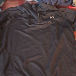 Under Armour Black Quarter-Zip Ladies Top